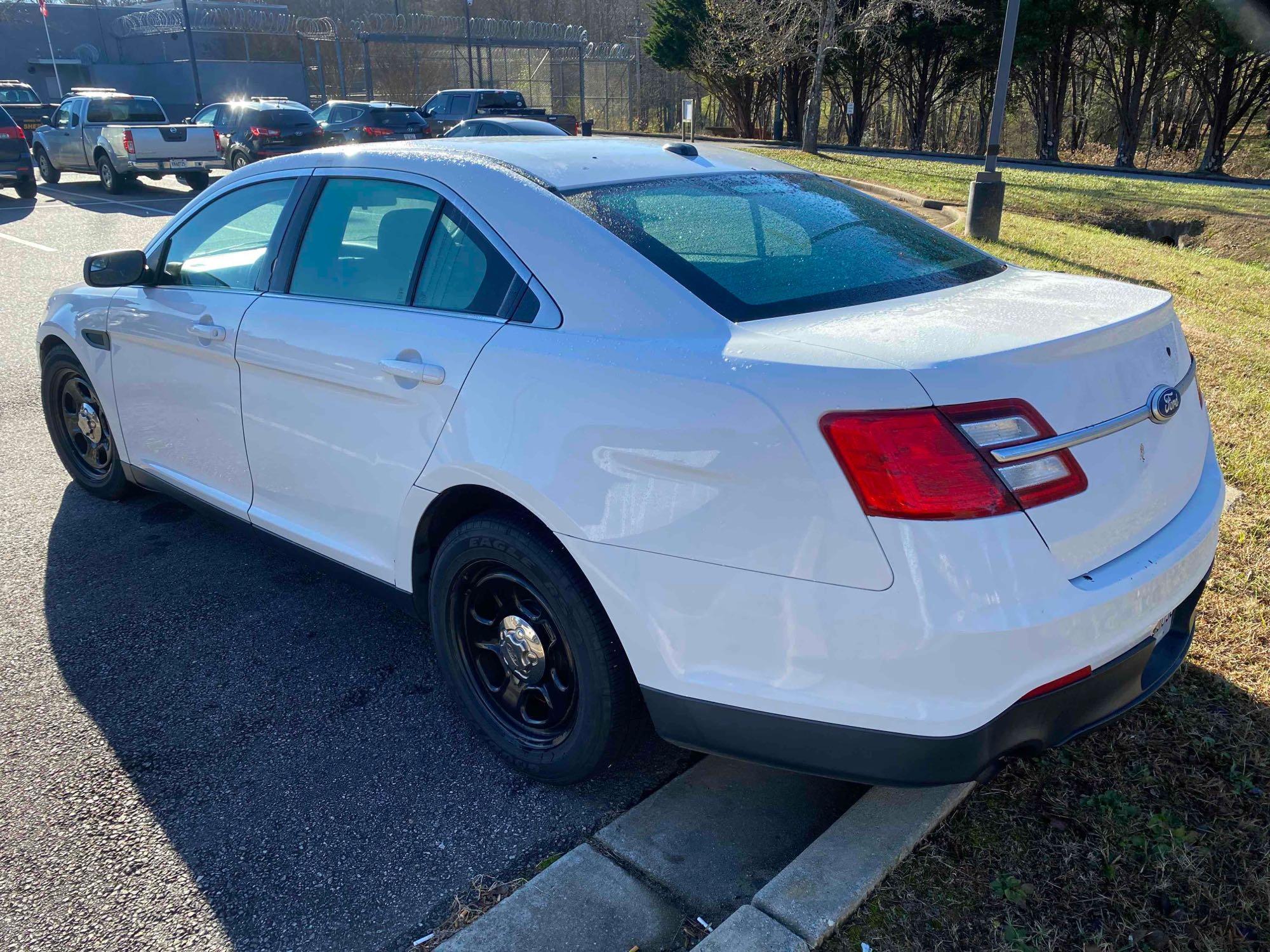 2013 Ford Taurus Police Car, VIN # 1FAHP2MT6DG113484