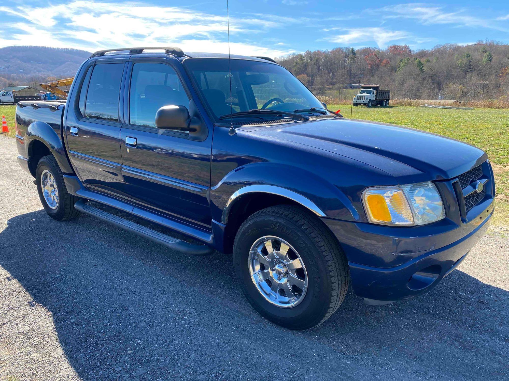 2004 Ford Explorer Sport Trac (MPV), VIN # 1FMZU67K24UB99522