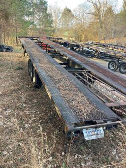 2001 Kaufman Trailers 3 Car Trailer, VIN # 15XFW50391L000085