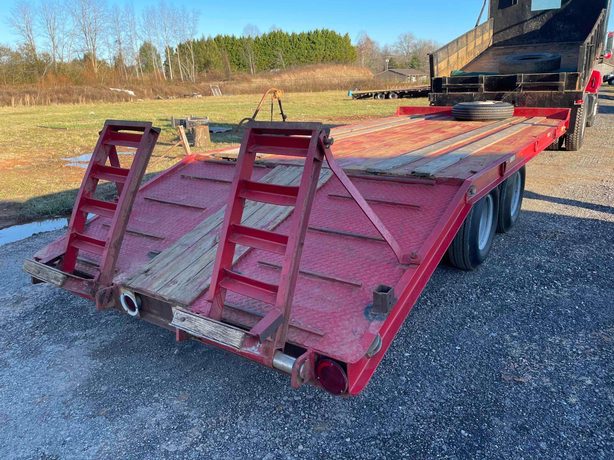 19ft Pintle Hitch Trailer