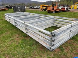 (1) 25ft x 24ft x 9ft Metal Building Frame