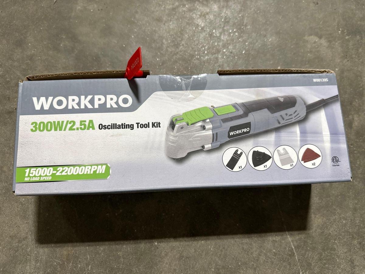 WorkPro Oscillating Tool Kit