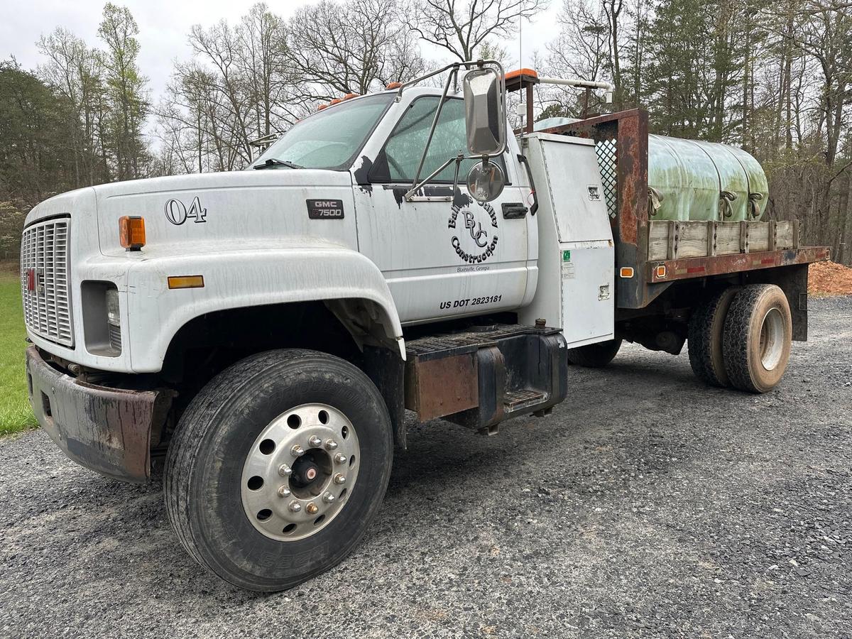 2000 GMC C7500 Truck, VIN # 1GDM7H1C4YJ505285