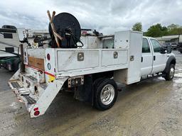 2005 Ford F-550 4x4 Service Truck, VIN # 1FDAW57Y65EC98751