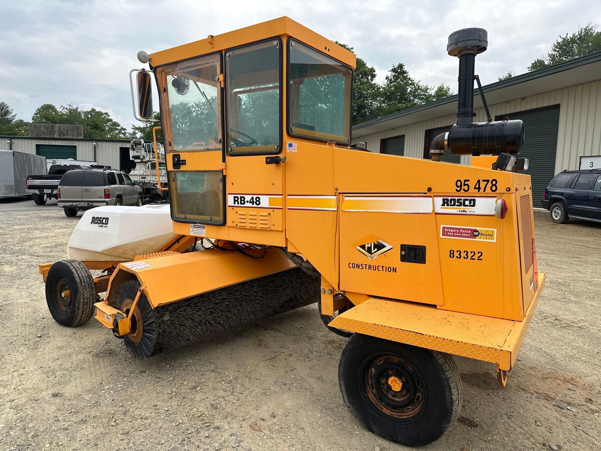 2014 Rosco 4880 Street Sweeper