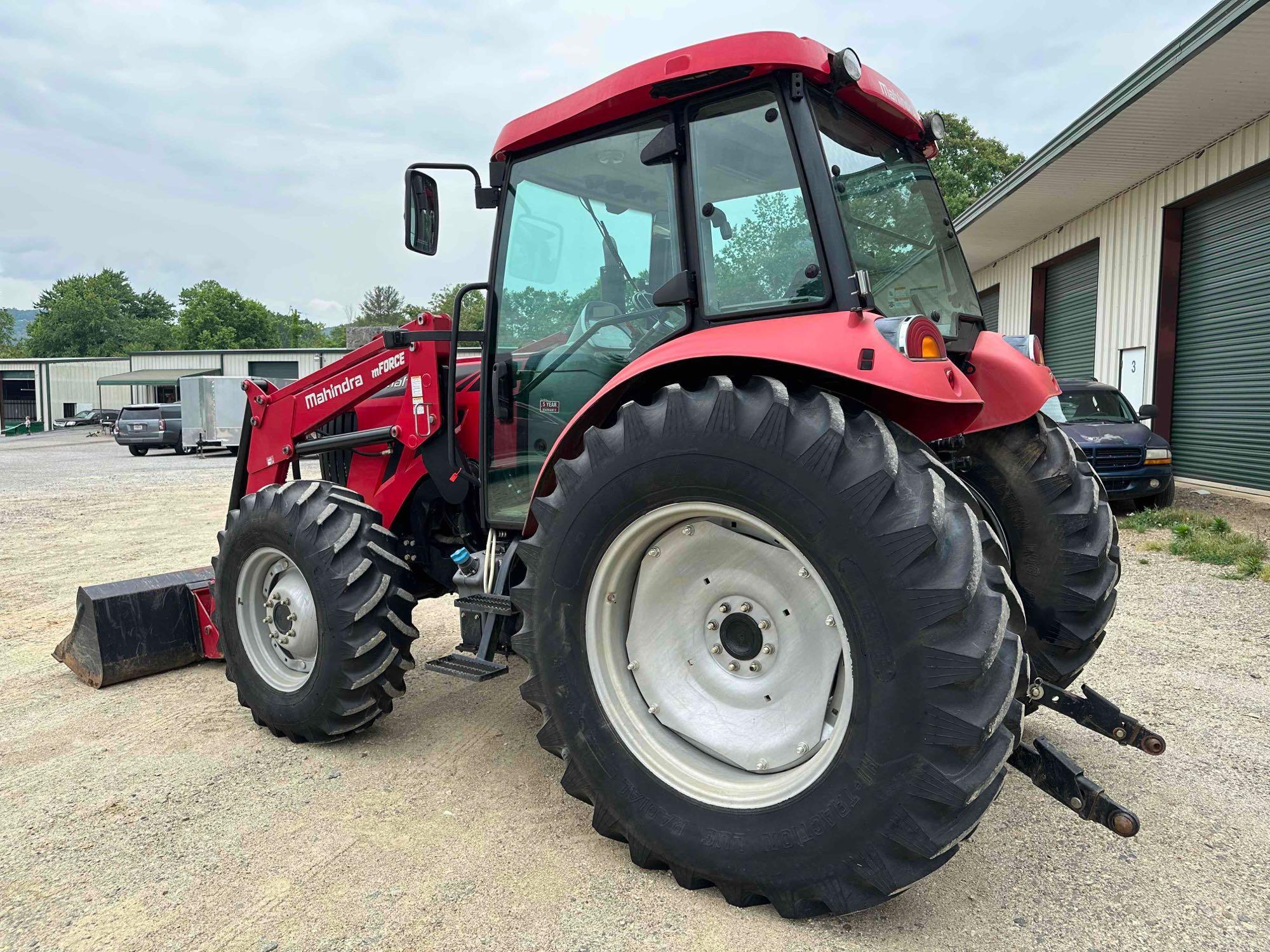 Mahindra 105S 4x4 Cab Tractor with Loader