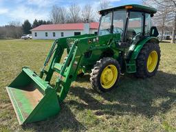 John Deere 5075 E Loader Tractor