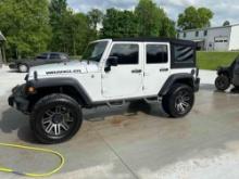 2016 Jeep Wrangler 4X4 (MPV), VIN # 1C4BJWDG9GL161133