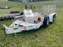 2008 S.D.P. Flatbed Trailer, VIN # 1S9LT212781313463