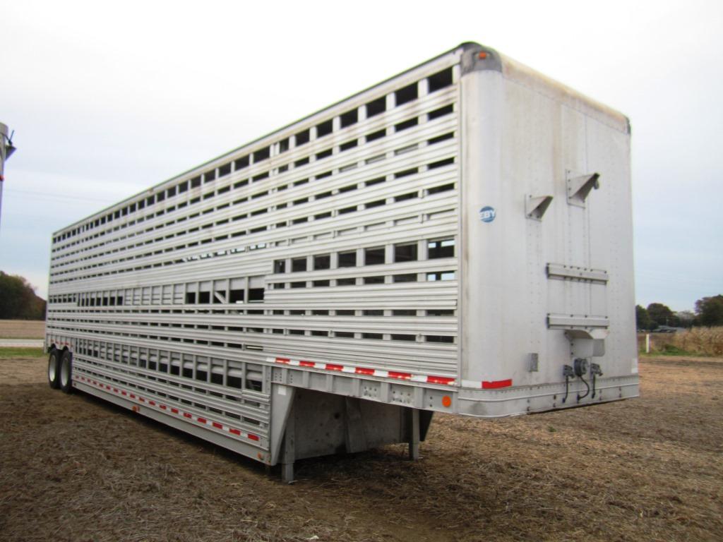 1992 Eby Aluminum Livestock Trailer