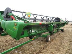 2014 John Deere 635D 35’ Draper Grain Platform