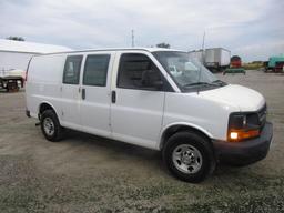 2010 Chevrolet 2500 Express Cargo Van