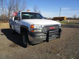 2002 GMC 2500 Service Truck - 4wd - ONLY 41,768 mi. - NO RESERVE