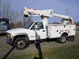 2002 GMC 3500 37' Bucket Truck - ONLY 70,970 mi.