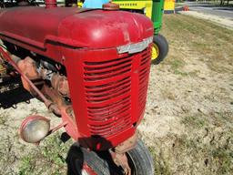 Farmall BN Tractor - NO RESERVE