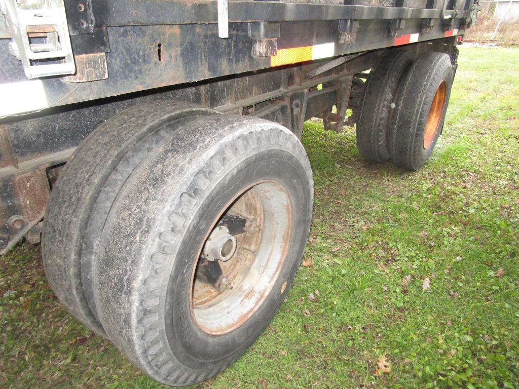 193-2   1978 40' Great Dane Flat Deck Trailer w/ Sides - NO RESERVE