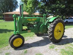 1937 John Deere A - RESTORED - NO RESERVE