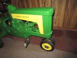 John Deere 130 Pedal w/ Custom Deluxe Fenders and Hyd. Outlets -  NO RESERVE