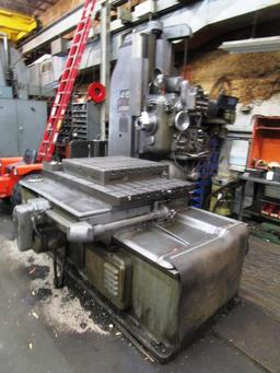 DeVlieg Jig Mill 4-B Horizontal Boring Mill w/Sony Magnescale LM41 Readout & Rotary Table