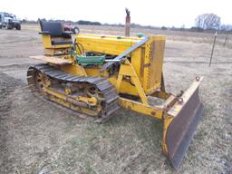 192-1 John Deere 420C w/ 6 Way Blade