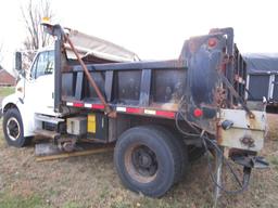 199-2 2001 Sterling Dump Truck w/ Underbelly Blade and Salter ONLY 60K MILES