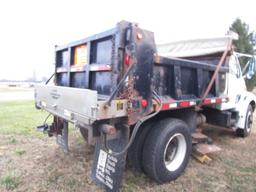 199-2 2001 Sterling Dump Truck w/ Underbelly Blade and Salter ONLY 60K MILES