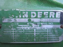 209-2 RARE John Deere 330S