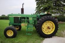 1969 John Deere 4020 - Sychro, Side Console, 6400 hrs., Deluxe Step, JD Cast Rain Topper - 2 OWNER!!