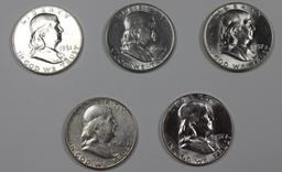 FRANKLIN HALF DOLLARS