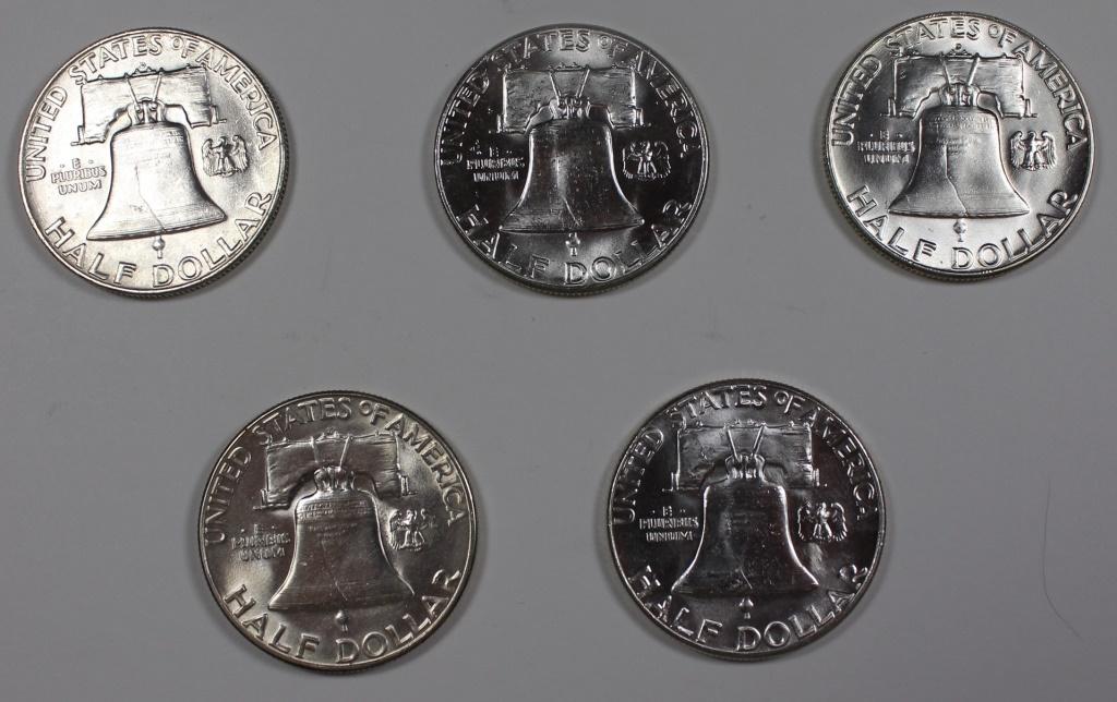 FRANKLIN HALF DOLLARS