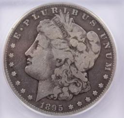 1895-S MORGAN SILVER DOLLAR