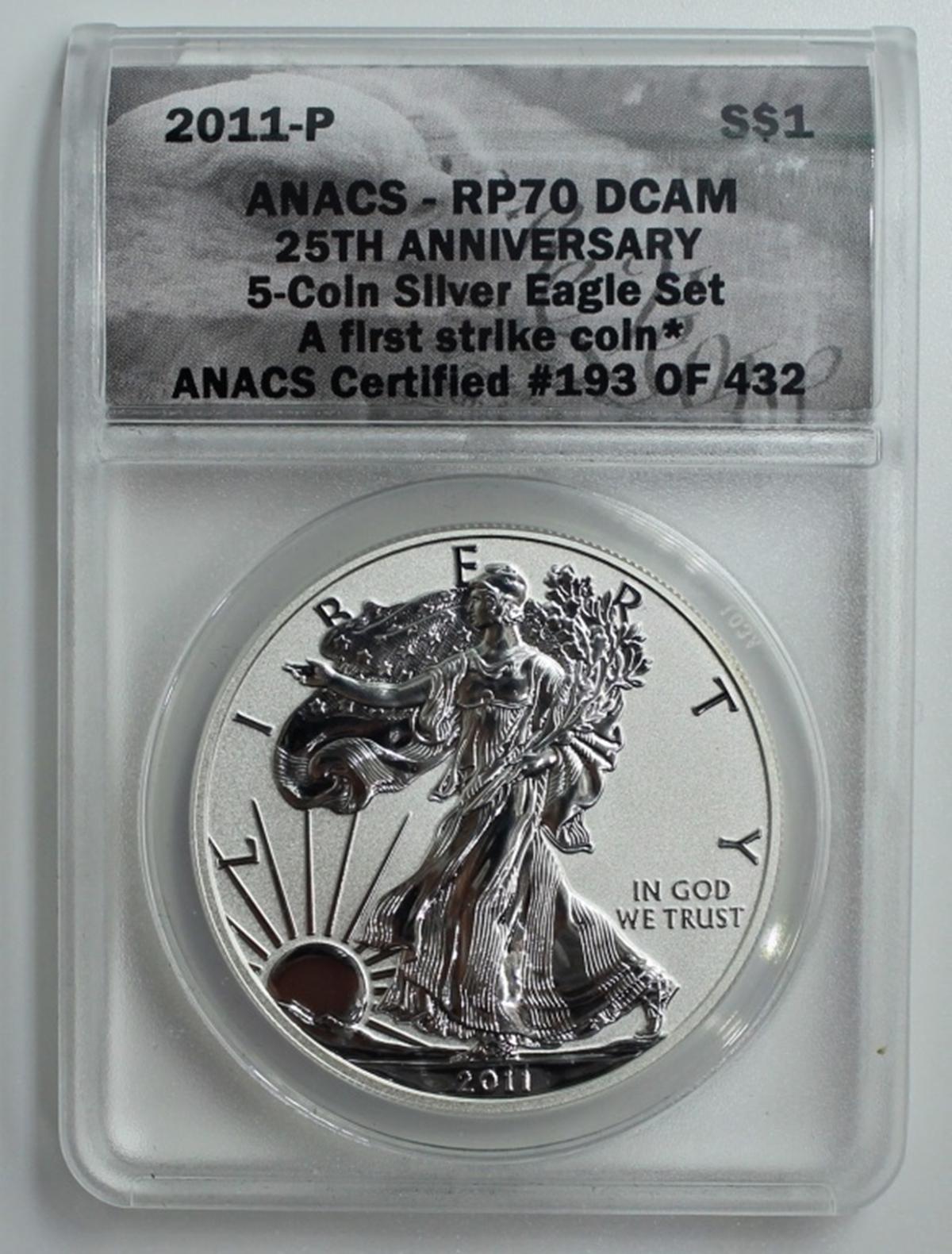 2011-P AMERICAN SILVER EAGLE