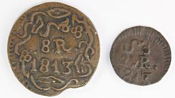 2-OAXACA INSURGENT COINS