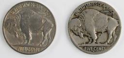 1914 & 1914-S BUFFALO NICKELS