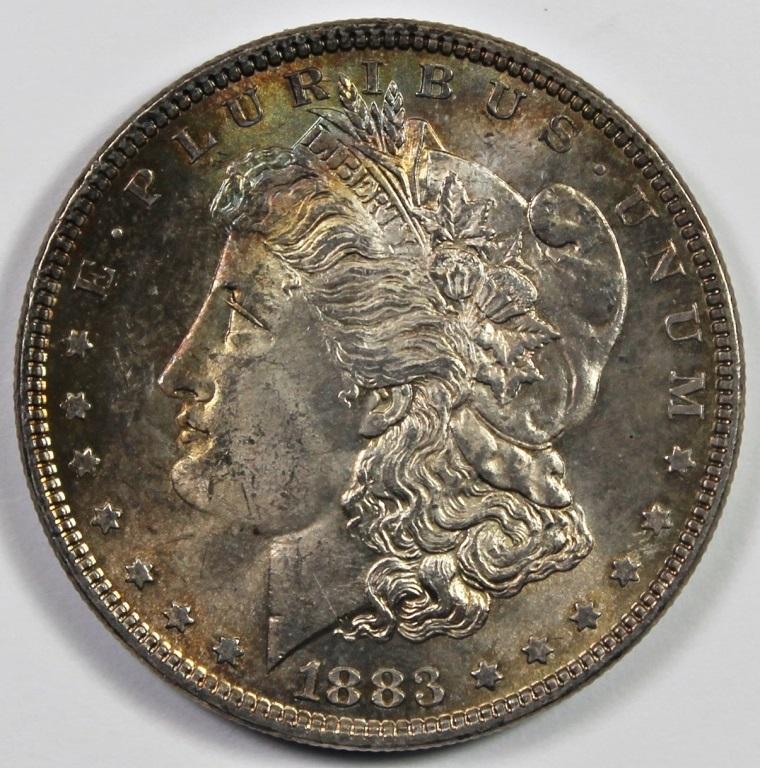 1883 MORGAN SILVER DOLLAR