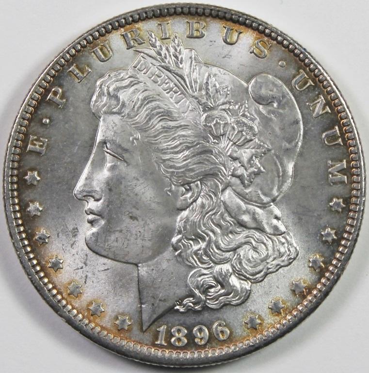 1896 MORGAN SILVER DOLLAR