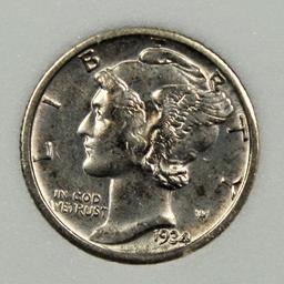 1934-D MERCURY DIME