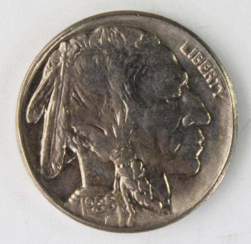 1936-S BUFFALO NICKEL