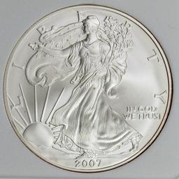 2007-W AMERICAN SILVER EAGLE