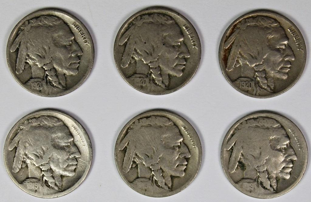 BUFFALO NICKEL LOT: