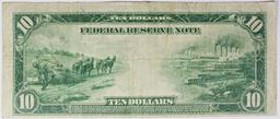 1914 $10.00 FEDERAL RESERVE NOTE