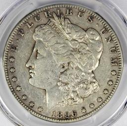 1896-S MORGAN SILVER  DOLLAR