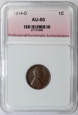 1914-D LINCOLN CENT