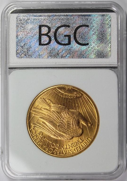 1927 $20.00 ST. GAUDENS GOLD