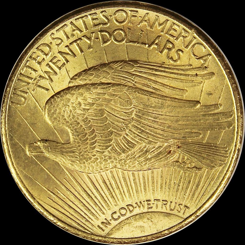 1924 $20.00 ST. GAUDENS GOLD