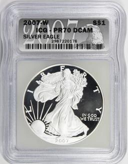 2007-W AMERICAN SILVER EAGLE