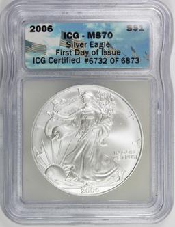 2006 AMERICAN SILVER EAGLE