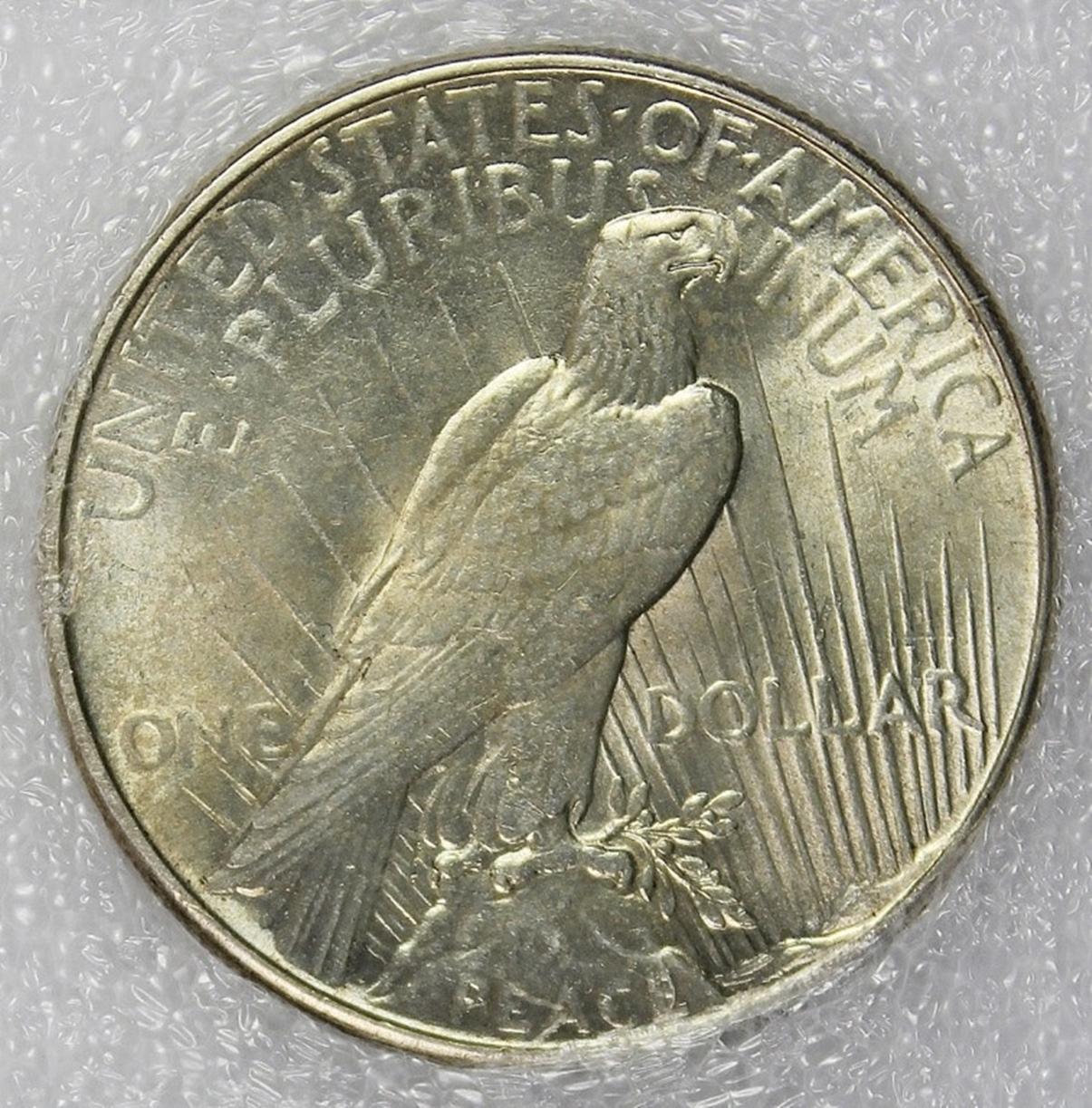 1934 PEACE SILVER DOLLAR