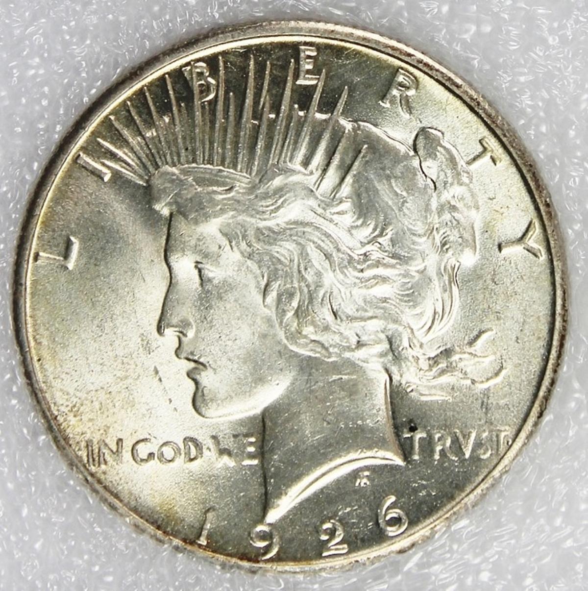 1926 PEACE SILVER DOLLAR