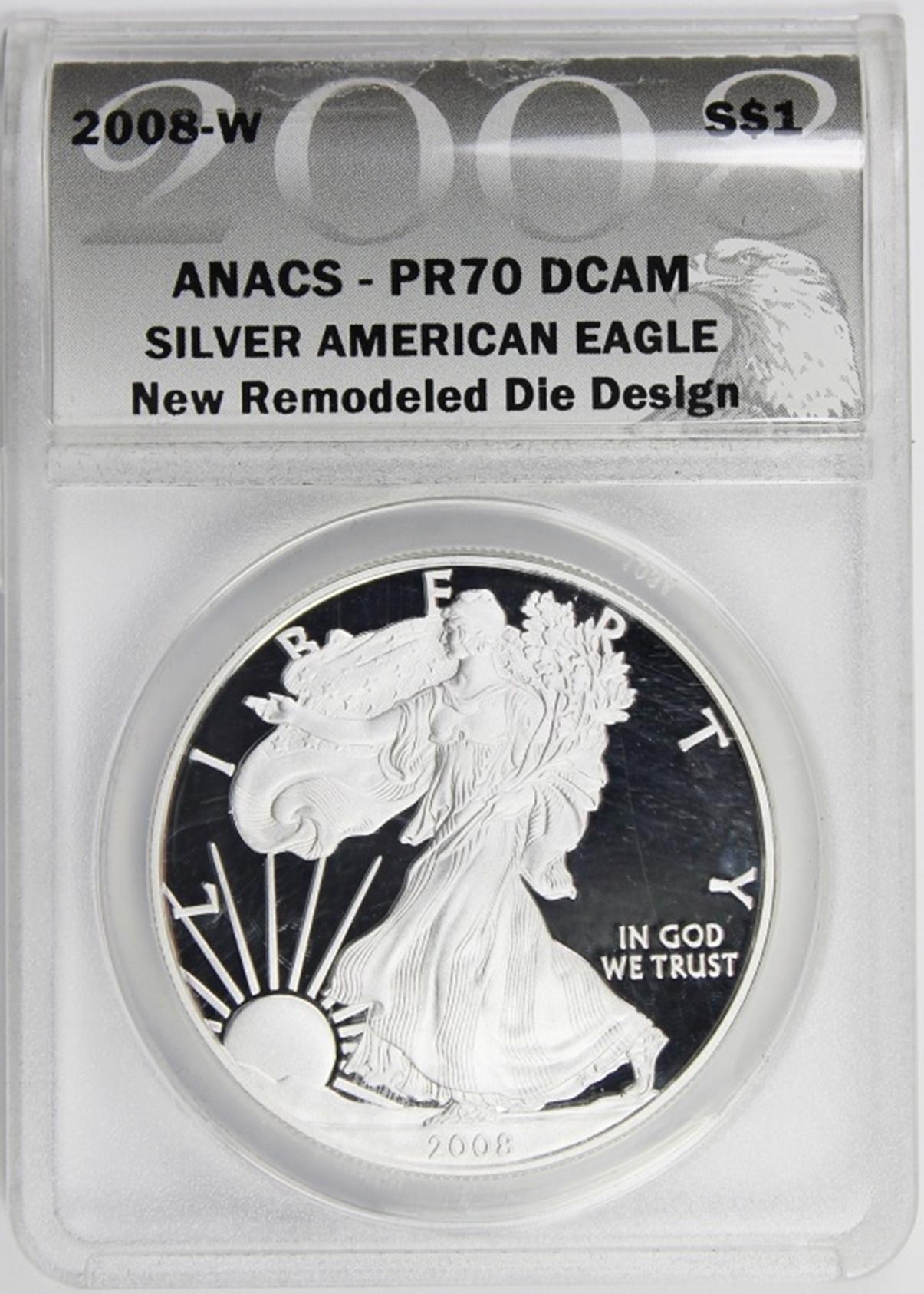 2008-W AMERICAN SILVER EAGLE